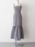 Back open houndstooth ensemble